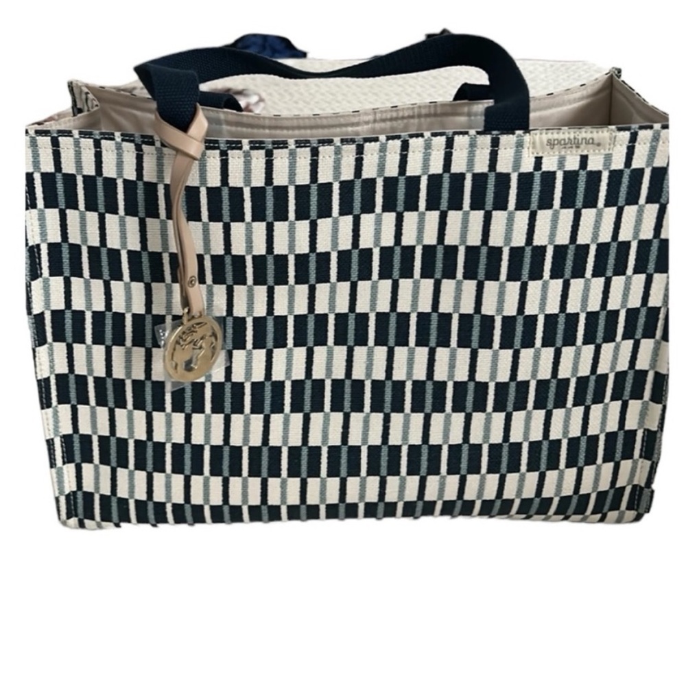 NWOT Spartina 449 Market Tote Bag in geometric print
